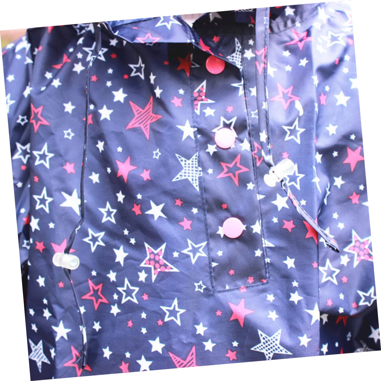 Milisten Chaqueta De Lluvia Para Niños Traje De Lluvia Para Niños Poncho Impermeable Para Pequeños Impermeable Bolsa Para Lindos