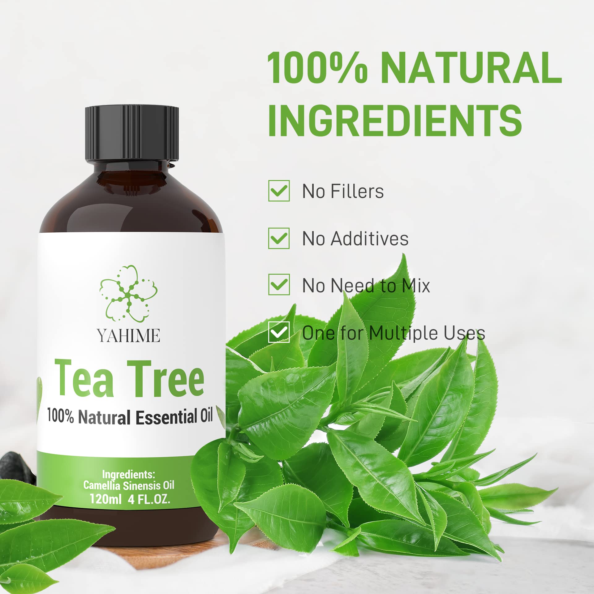 Amazon.com: ASAKUKI Tea Tree Essential Oil, Premium Quality