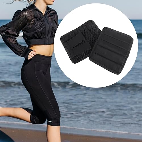 Miniatura 2 de 2 Pieces Wrist Weights, Strength Training Comfortable Portable Arm Weights, Weighted for Running Exercise Workout