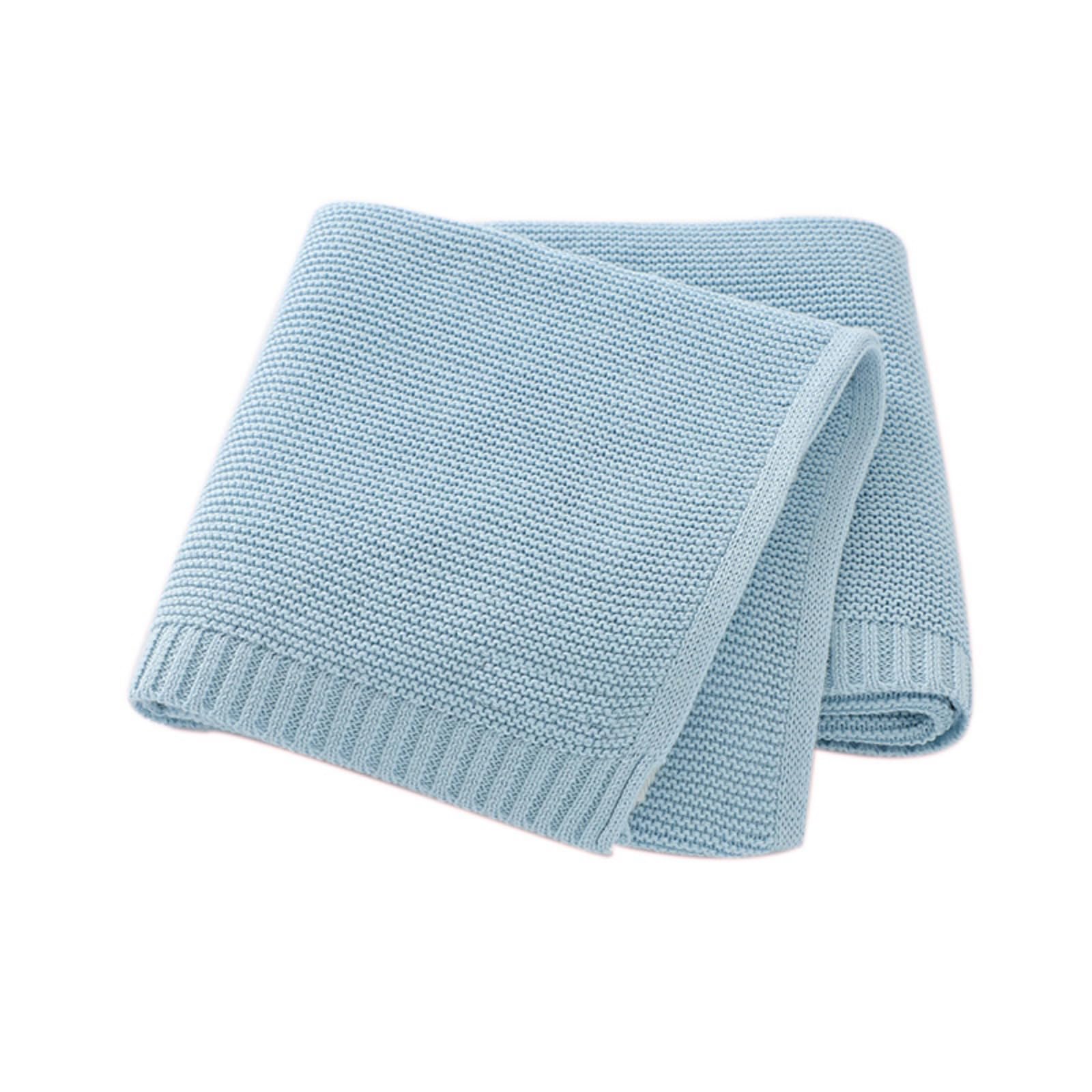 Mantas Personalizadas Con Nombre Bebe, Bordadas Mantas Bebes Recien Nacidos, Manta De Punto De Algodón Suave Y Transpirable, Regalo Personalizado Bebe