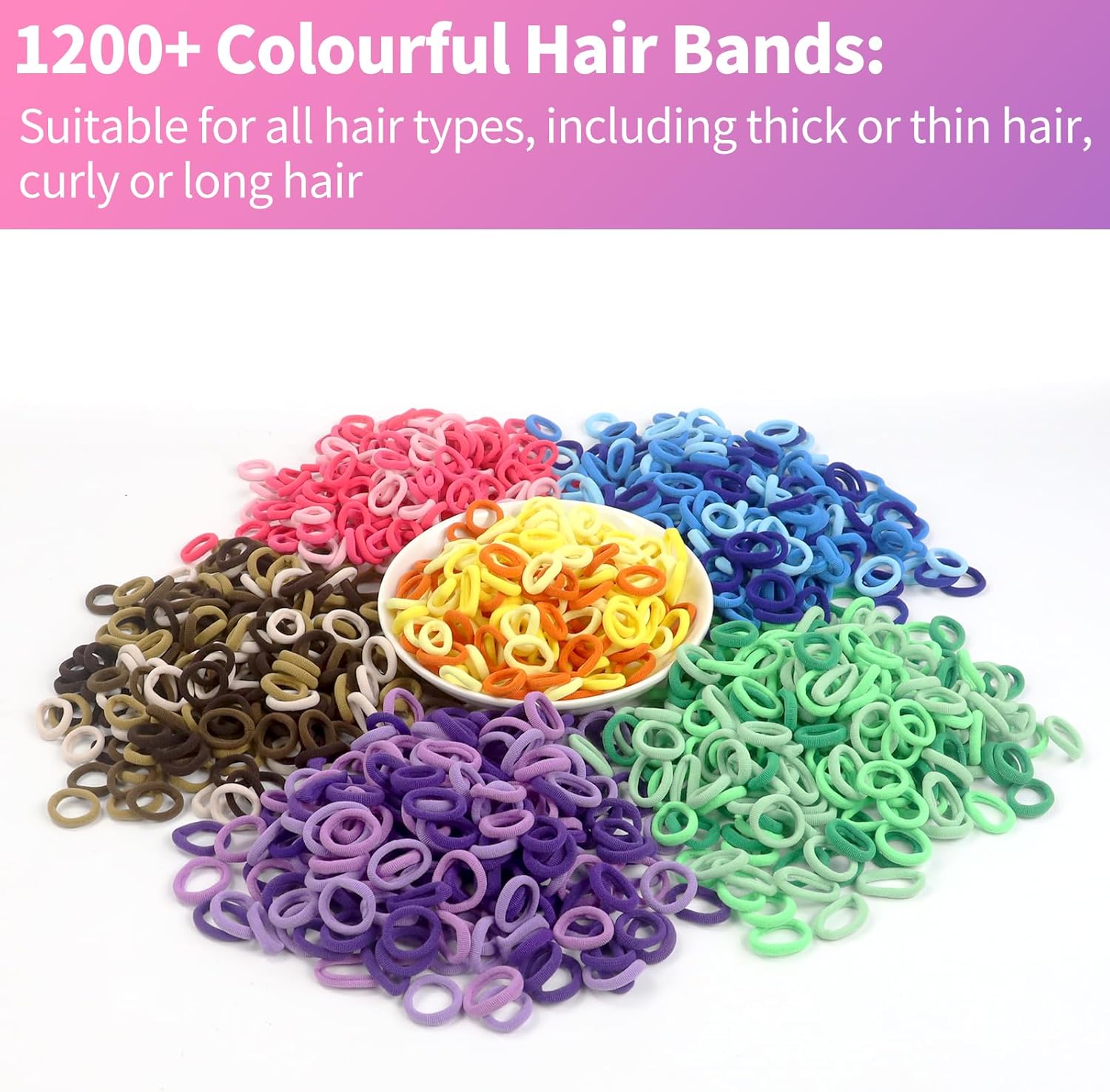 STAOVA Kids Rubber Band Weaving Kit, Kit with Rabbit Weaving Comb, 1200+ Colorful Hair Ties, DIY, Organizer Case, Rubber Band Bracelet Gift for 6-16 Years Girls Boys