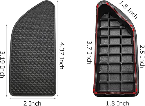 Miniatura 8 de Yumzeco Bed Rail Stake Pocket Covers Compatible with 2019-2023 GMC Sierra 1500 Chevy Silverado 1500,2020 2021 2022 2023 SilveradoSierra 25003500