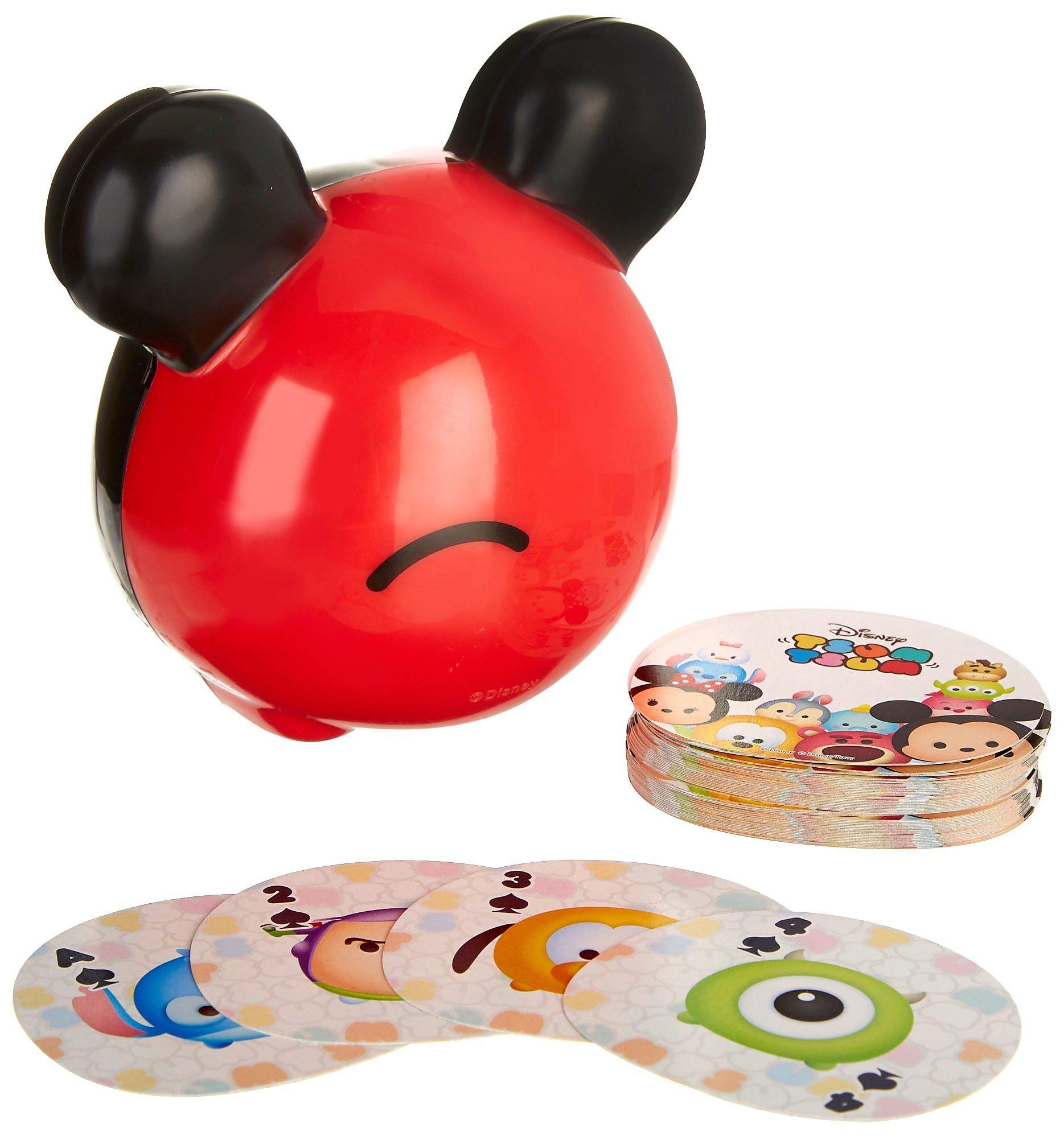 UPD Tsum Disney Mickey Shaped Playing Cards Set in Plastic Case