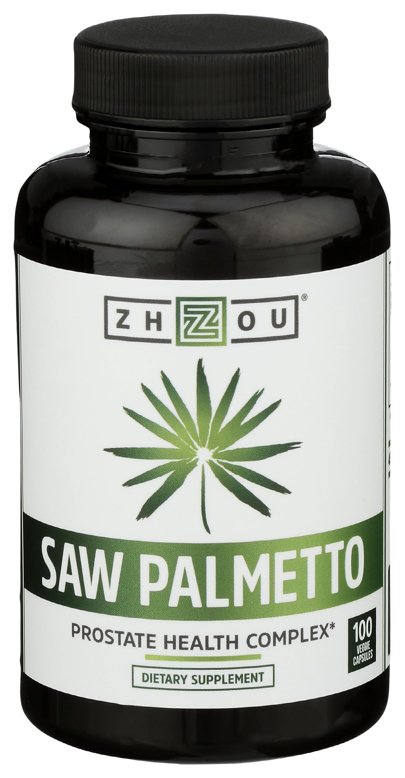 ZHOU NUTRITION Saw Palmetto Prostate Health Complex, 100 CT