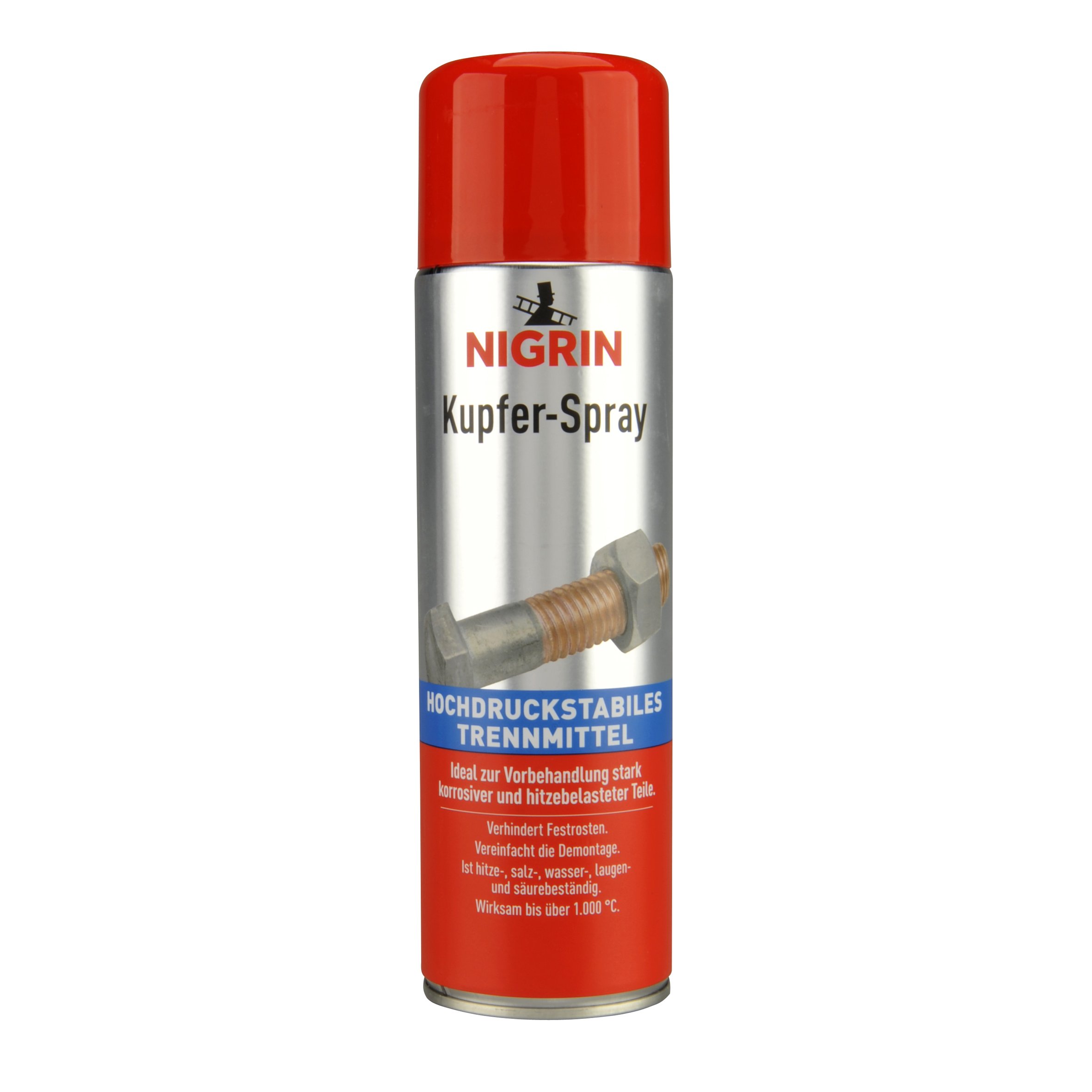 NIGRIN RepairTec Kupferspray, vereinfacht die Demontage, Trennmittel, 500 ml