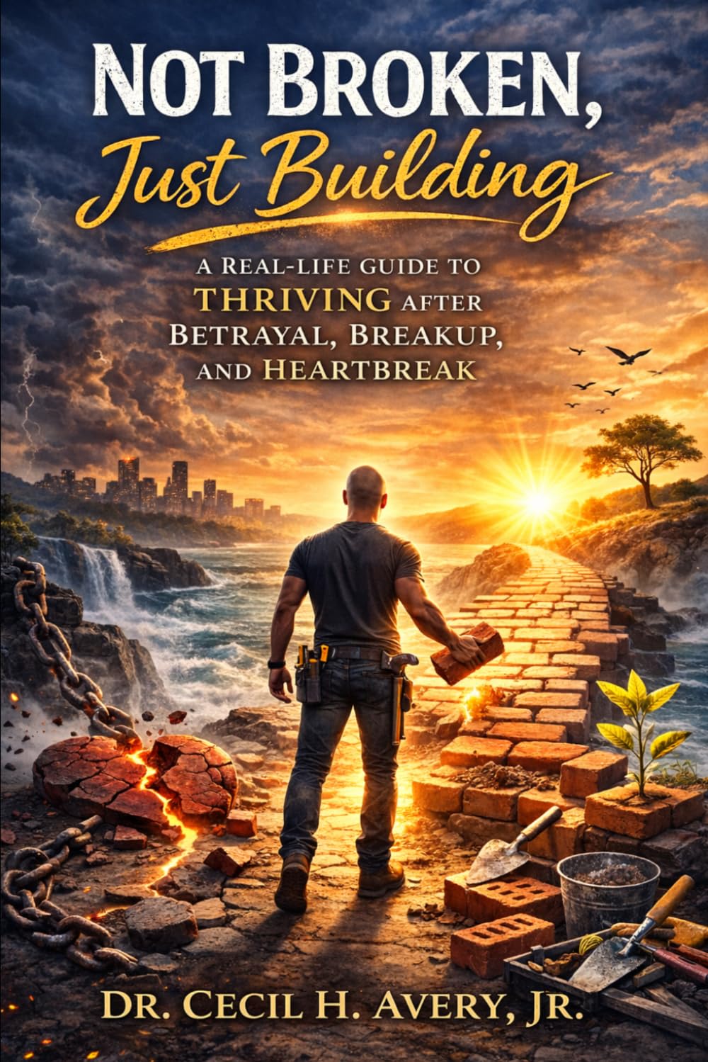NOT BROKEN, JUST BUILDING: A real-life Guide to Thriving After Betrayal, Breakup, and Heartbreak.