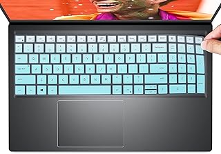 Keyboard Cover for Dell Inspiron 15 3510 3511 3515 3525 5510 5515 5518 7510, Vostro 15 5510 15.6, Latitude 3520 15.6, Inspiron 16 7610, 2022 2021 Dell Inspiron 15 16 3000 5000 7000 Skin, Ombre Mint