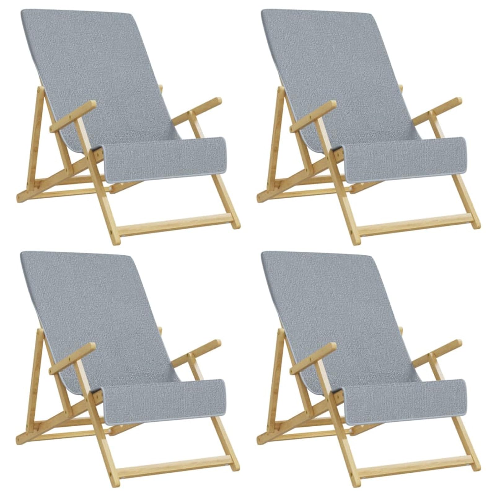 Telo Mare microfibra – leggero, fine e ad asciugatura rapida - Asciugamano Microfibra Grande - telo mare XXL - 100% riciclato,Asciugamani da Spiaggia 4 pz Grigi 60x135 cm in Tessuto 400 GSM