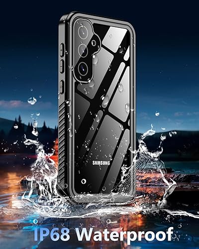 Miniatura 2 de Oterkin Funda impermeable para Samsung Galaxy S23 FE de 6.4 pulgadas, protección de cuerpo completo de 360, a prueba de golpes, antiarañazos, para
