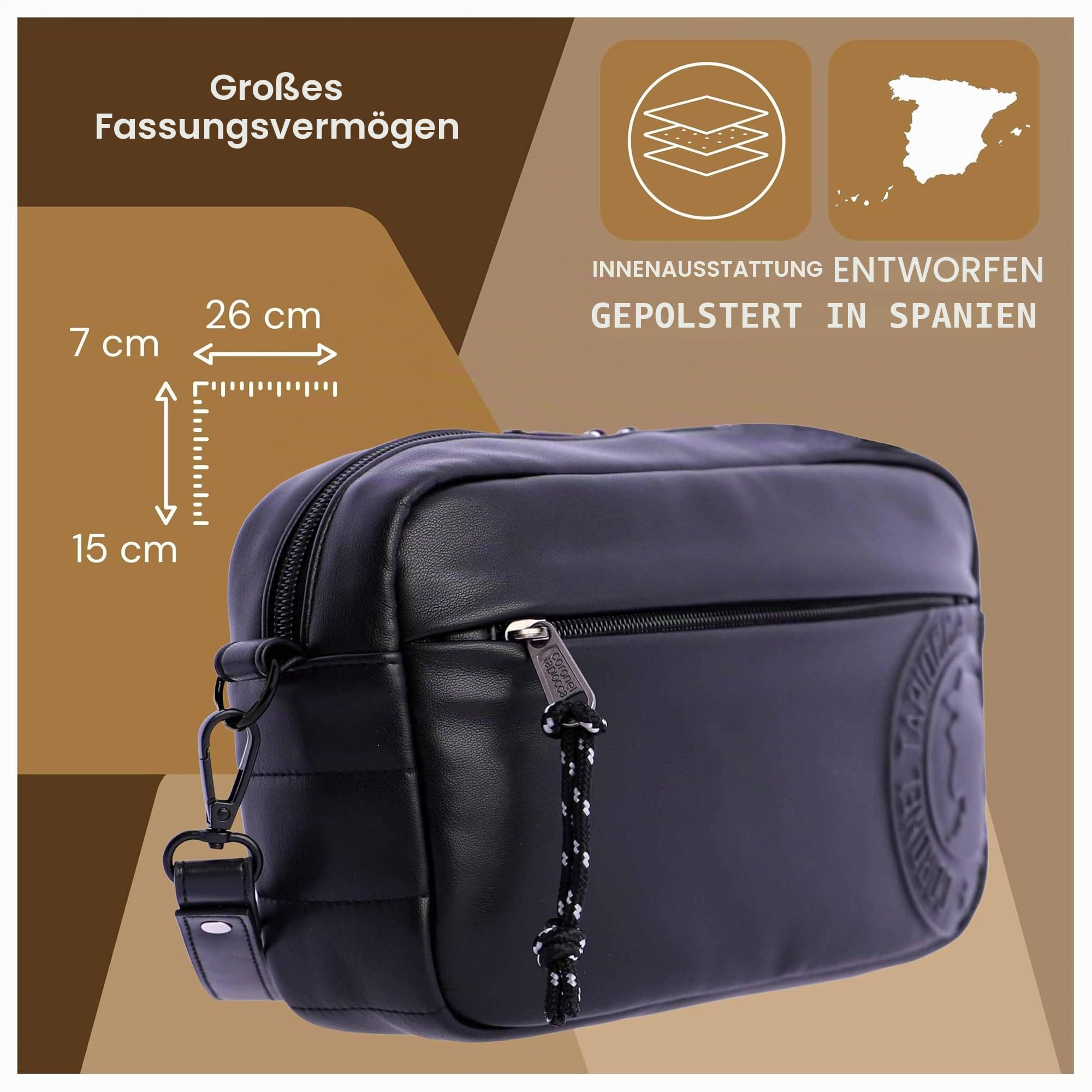 Coronel Tapioca Herren Handgelenktasche