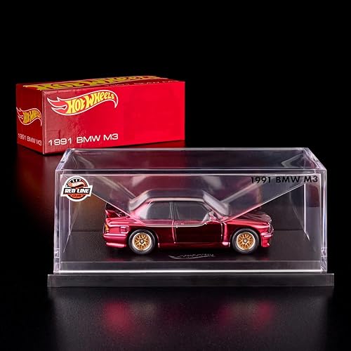 Hot Wheels RLC 1991 BMW M3 Rojo