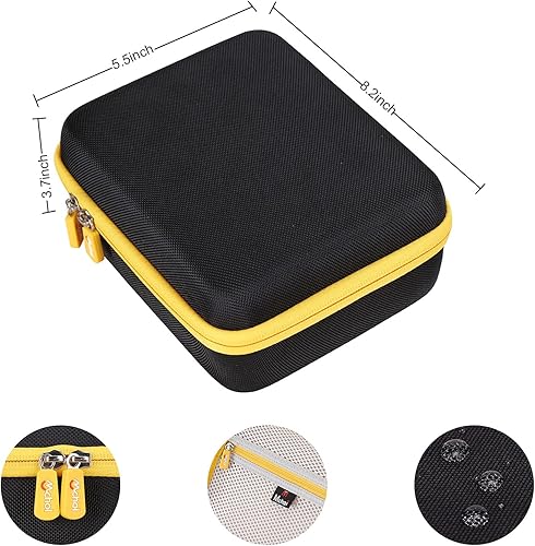 Miniatura 6 de Mchoi Funda rígida portátil compatible con DYMO Industrial Label Maker Rhino 4200, solo funda