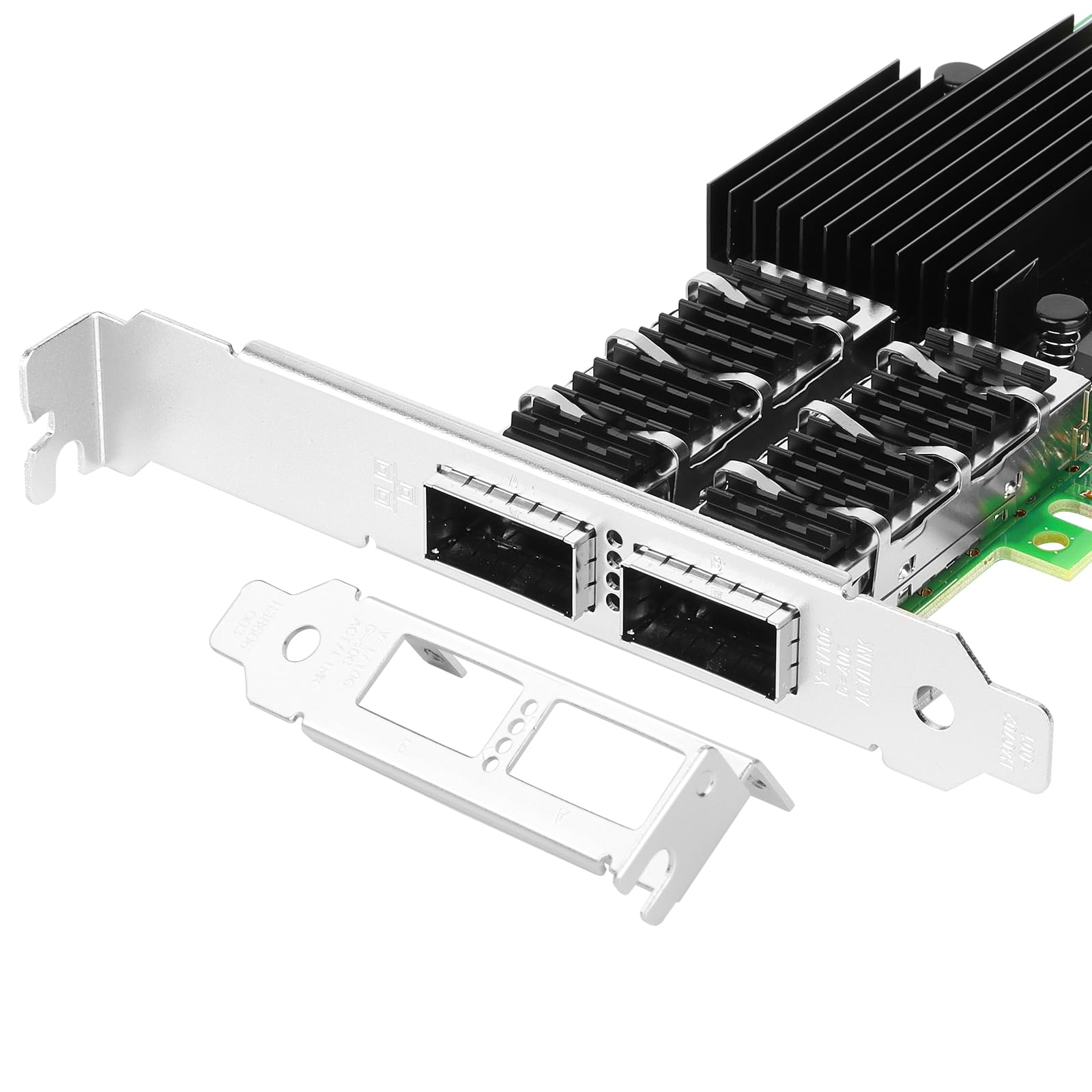 PCIe Scheda di rete Ethernet per Intel XL710-QDA2 XL710-BM2 Chipset PCIe 3.0 x8 40Gb Dual Port QSFP+ LAN Scheda Compatibile con Windows Server/Windows/Linux/VMware/ESX