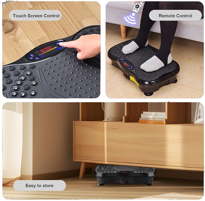 Máquina de placa vibratoria para ejercicio y pérdida de peso miniatura 8