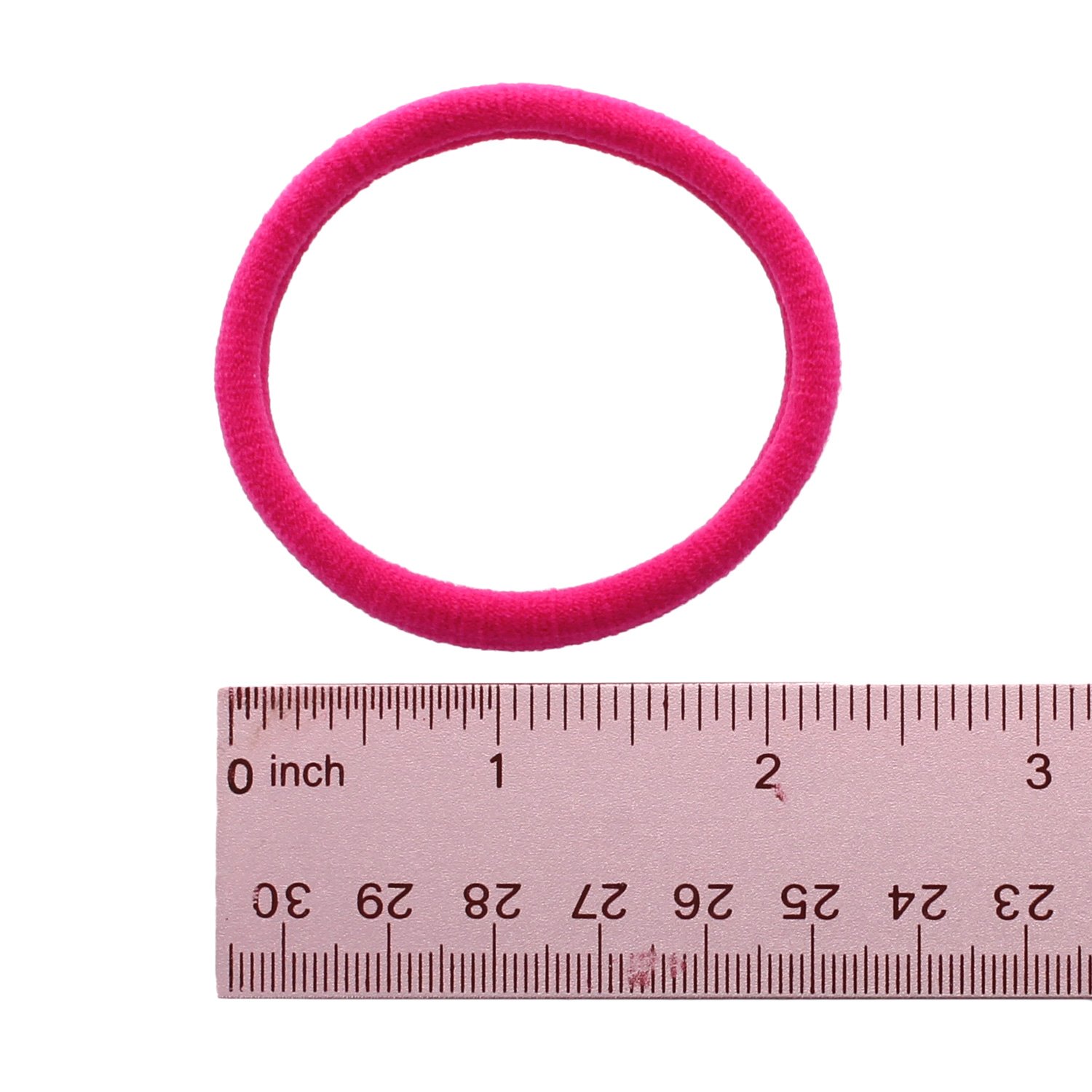 My Lello Large Thick Premium Elastic Ponytail Holder Seamless Hair Bands Electric Blue 1000pcs