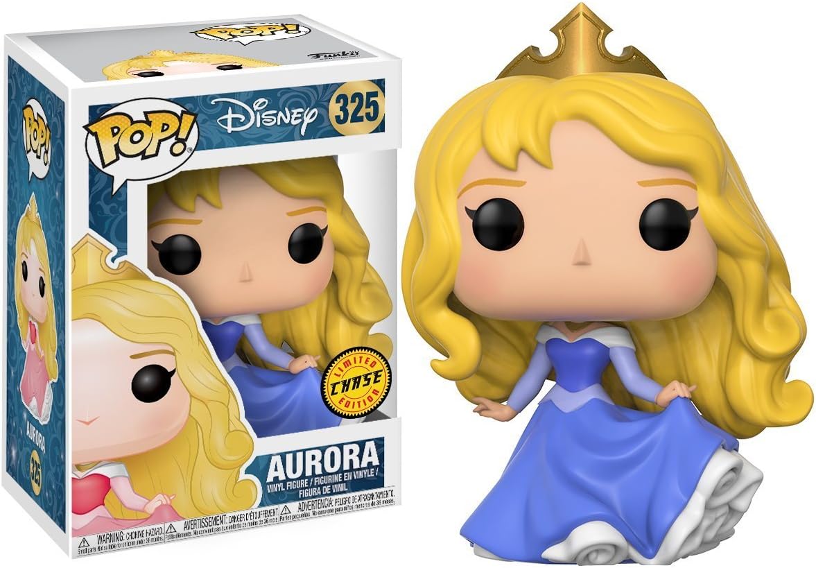 Funko Disney Princess: Sleeping Beauty - Aurora Limited Edition Chase Pop! Vinyl Figure (Bundled with Compatible Pop Box Protector Case)