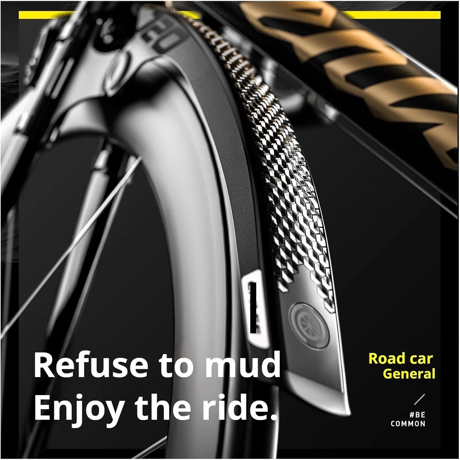 Bicycle Fender Bicycle Fenders Front/Rear Tire Wheel Fenders Mudguard MTB Mountain Bike Road Cycling Fix Gear Accessories Concise(EN720 1PCS)