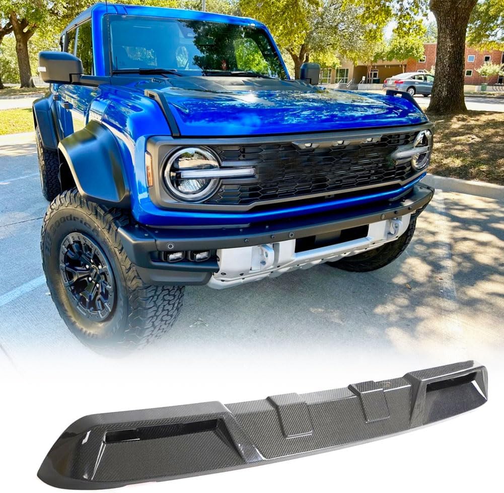 Front Roof Spoiler for Ford Bronco Sport Utility 2Door 4Door 2021-2023 Customized Carbon Fiber Roof Window Spoiler Wing Factory Outlet