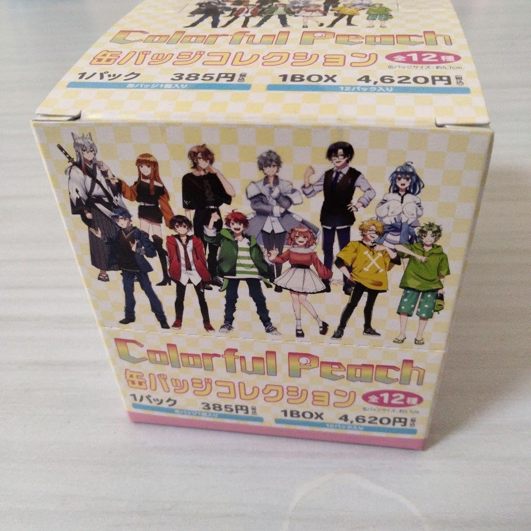 カラフルピーチ メタル缶バッジ コンプリート Amazon.co.jp: カラフルピーチ メタル缶バッジ1BOX : おもちゃ