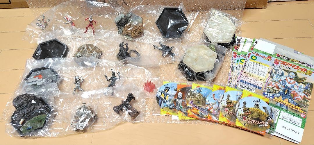 Amazon.co.jp: 6個セット 怪獣大決闘 ウルトラパノラマファイト 