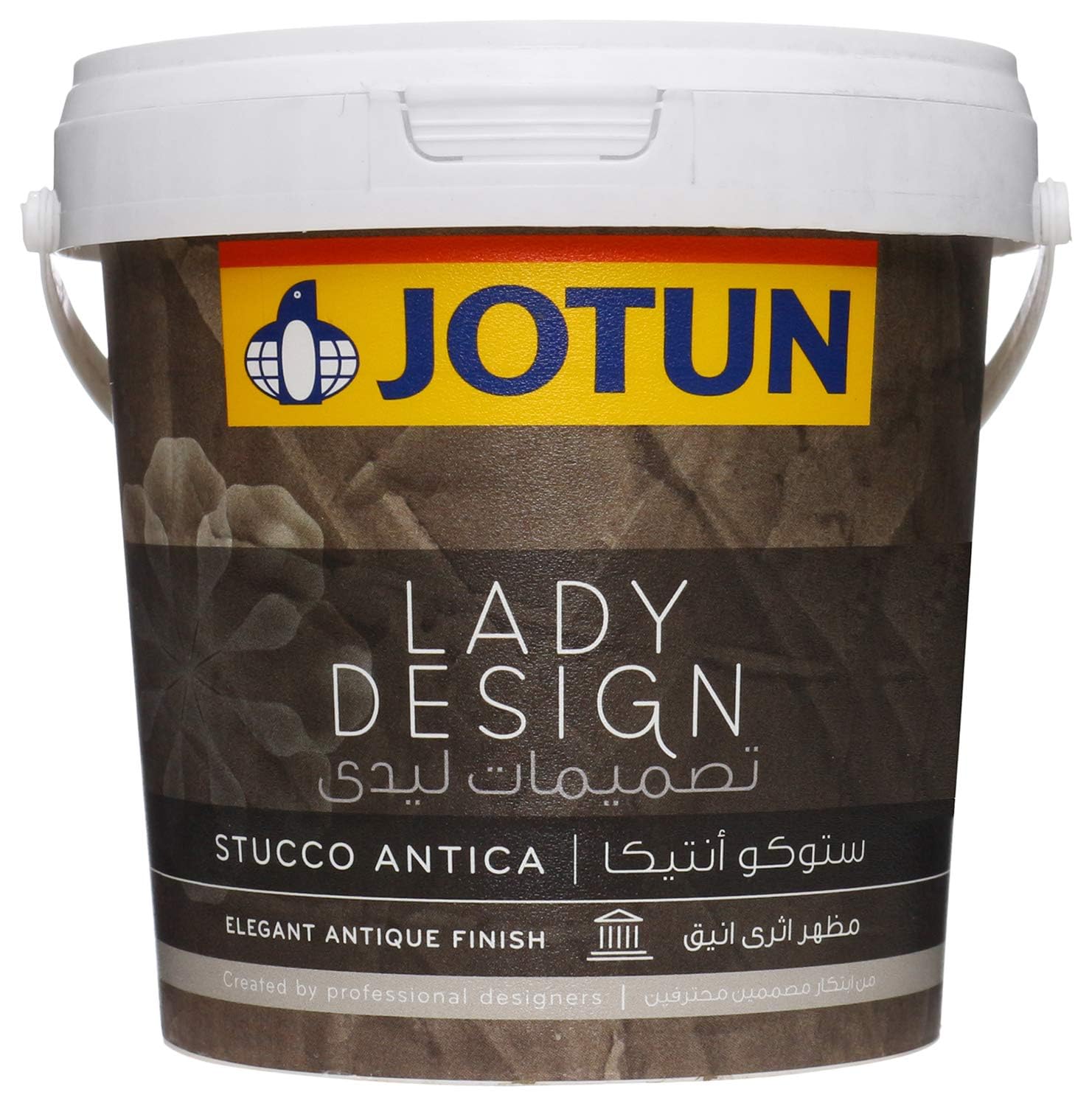 Jotun Lady Design Stucco Antica: Elegant Antique Finish for Timeless Interior Design - 0.9L (White)