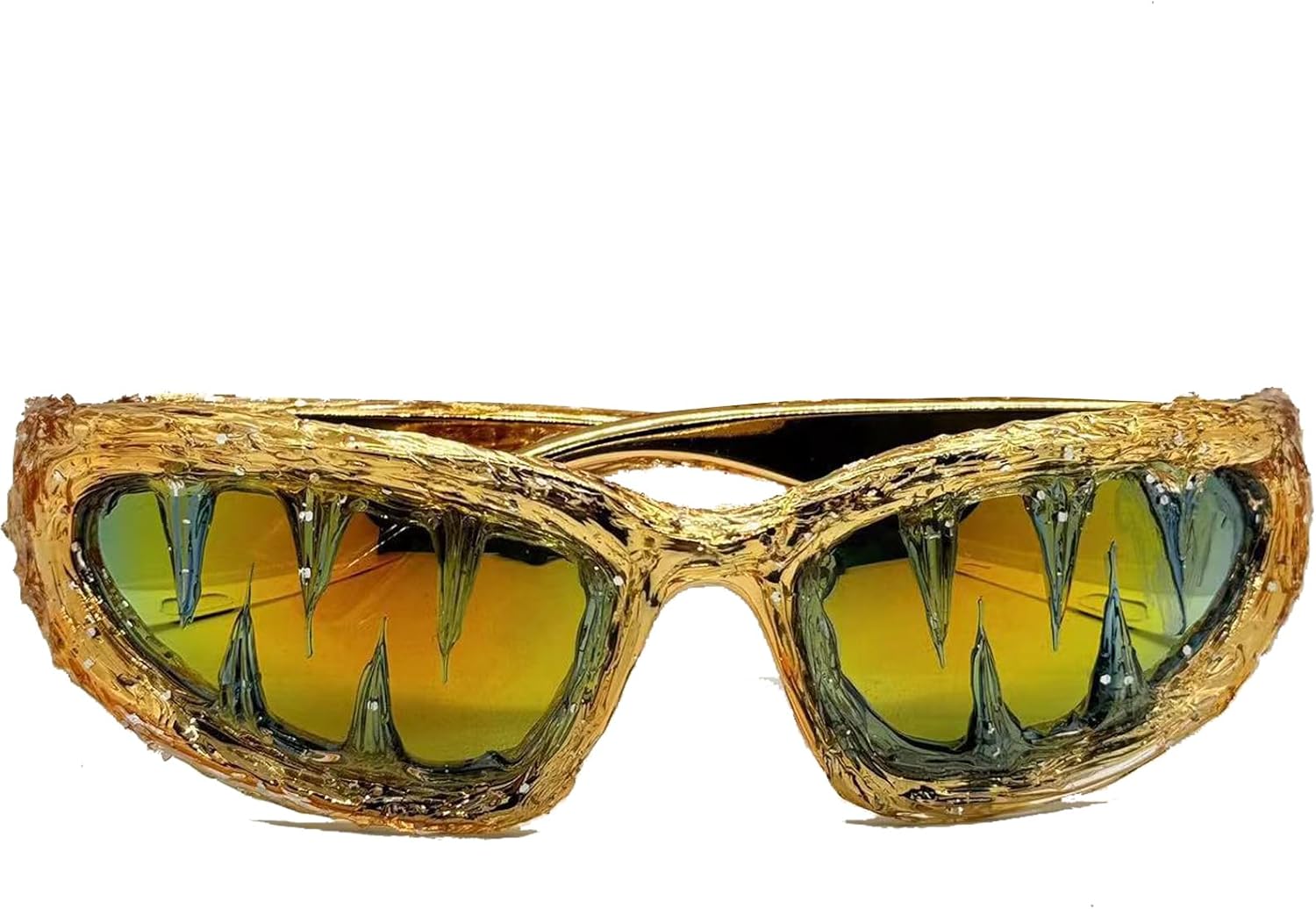 Wrap Around Y2K Sunglasses Men And Women Cool Sunglasses Personalized Street Party sunglasses N45