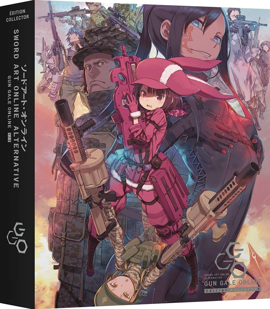 Sword Art Online Alternative Gun Gale Online Blu-ray para tardes de anime
