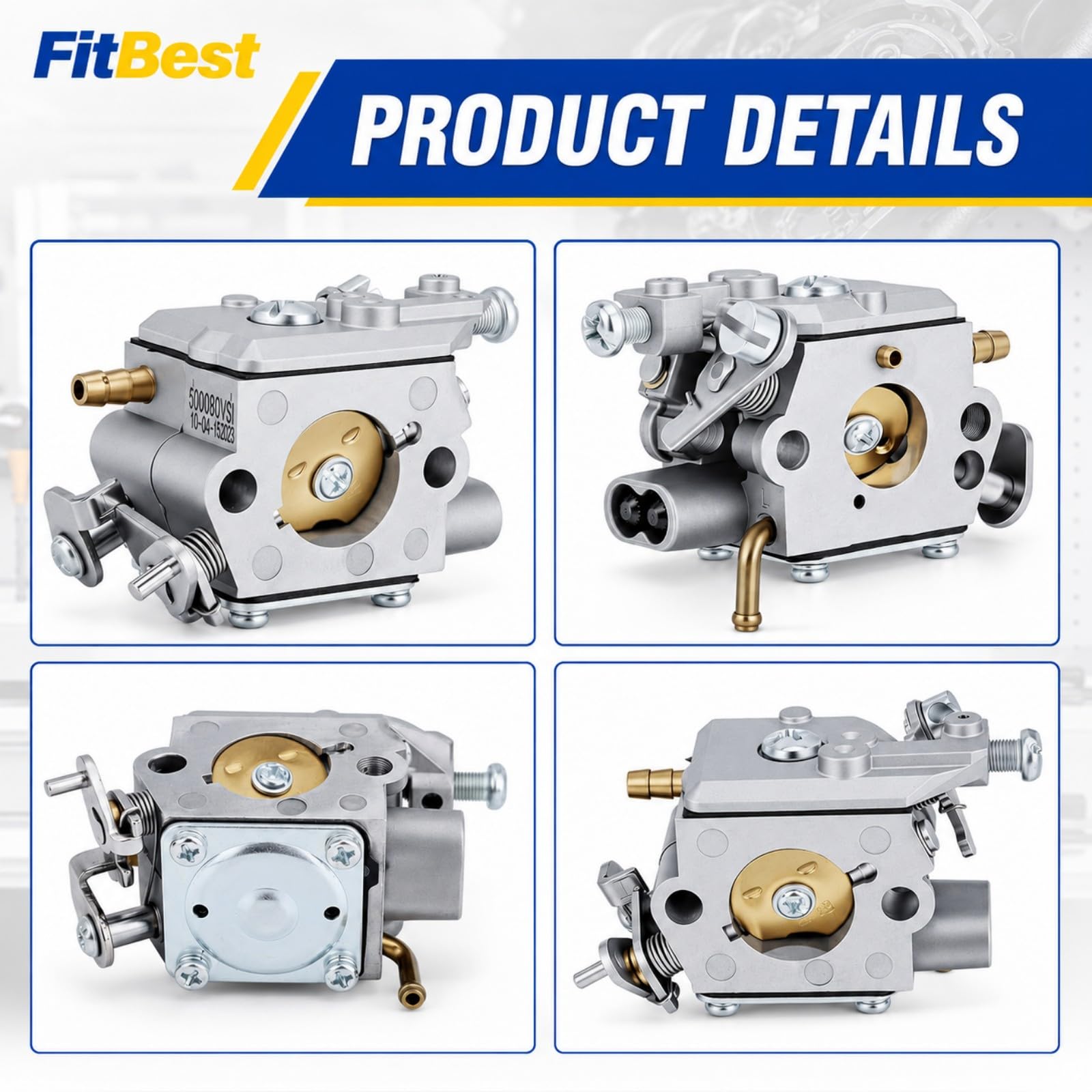 Amazon.com: GardenDream 584901401 Carburetor Kit for Husqvarna