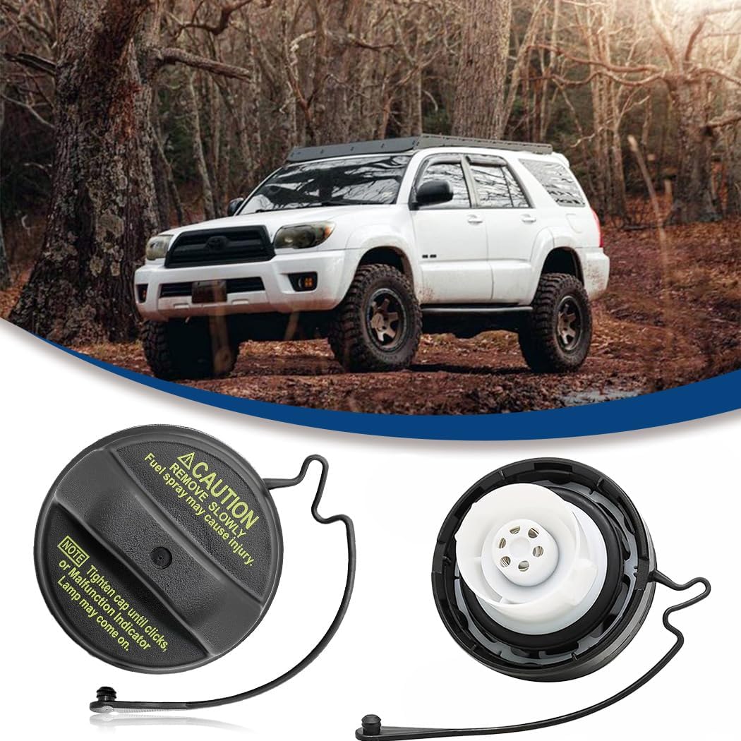 Gas Cap OEM 77300-47010 for Toyota Lexus Prius 4Runner Camry Tacoma Corolla Matrix Sienna Solara Tundra Highlander Sequoia GX470 Automotive Replacement Fuel Tank Cap 47010 7730047010 2002-2009