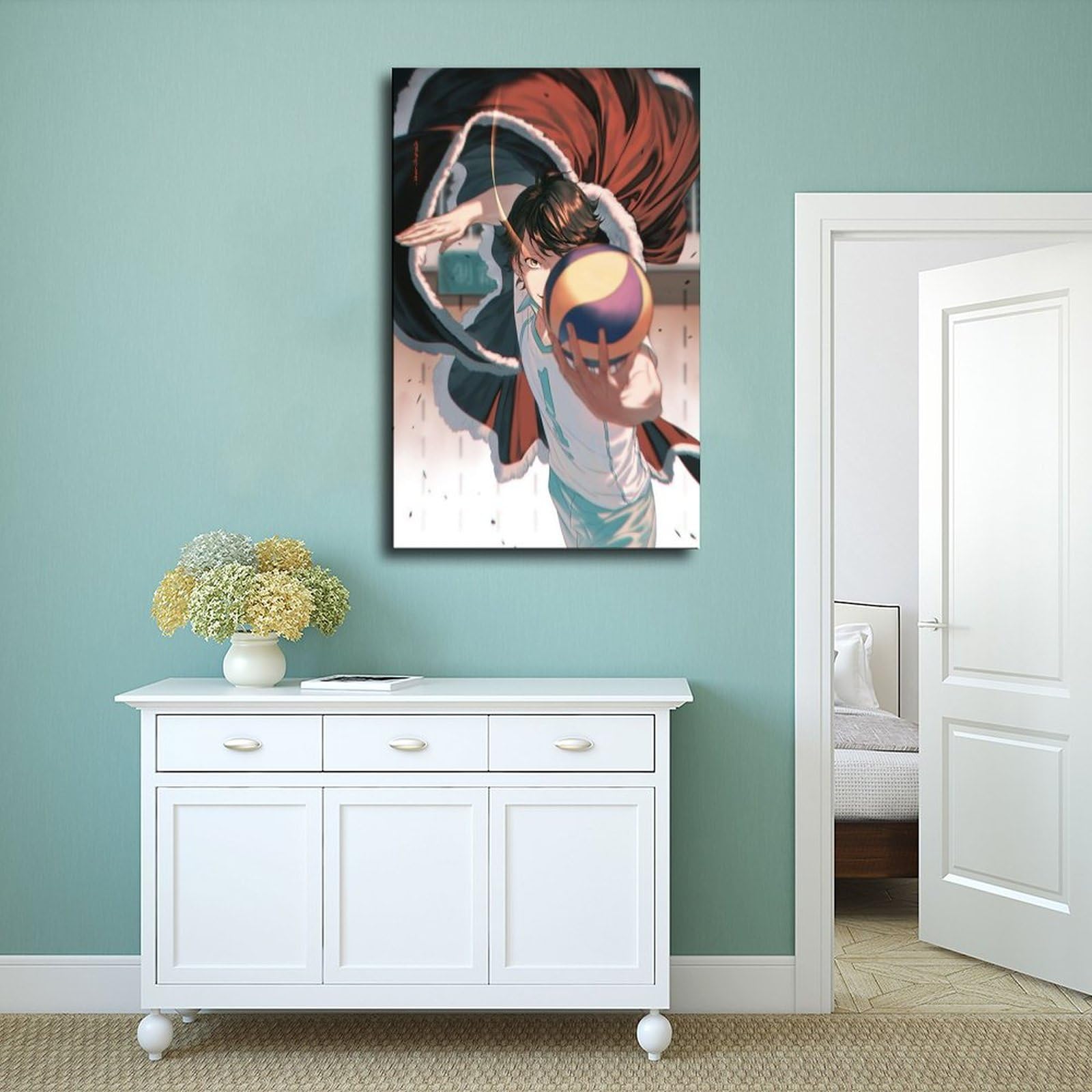 DHSJ Anime Haikyuu Poster, Staffel 4, Dekoratives Gemälde, Leinwand, Wandkunst, Wohnzimmer, Poster, Schlafzimmer, Malerei, 50 X 75 Cm