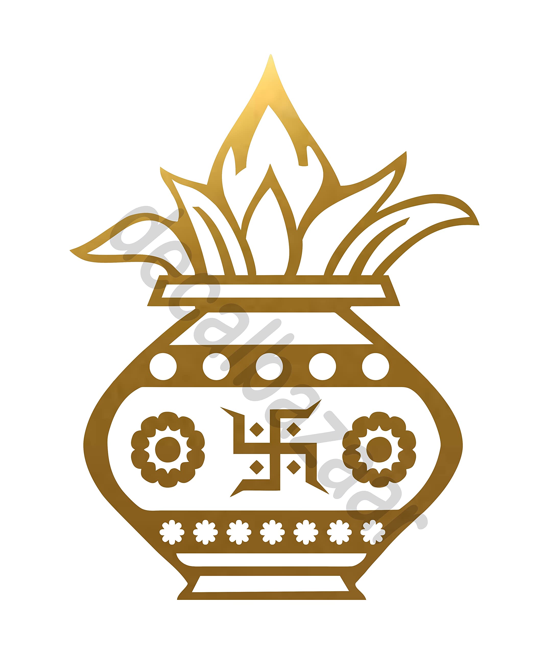 See full amazon price history chart for decalbazaar Vinyl Kumbh/Kalash Glossy Pooja Room Wall Car Sticker 6 x 4.5 Inches Golden decalbazaar Vinyl Kumbh/Kalash Glossy Pooja Room Wall Car Sticker 6 x 4.5 Inches Golden (B09LT1QZ8L) Amazon Price History, Amazon Price Tracker