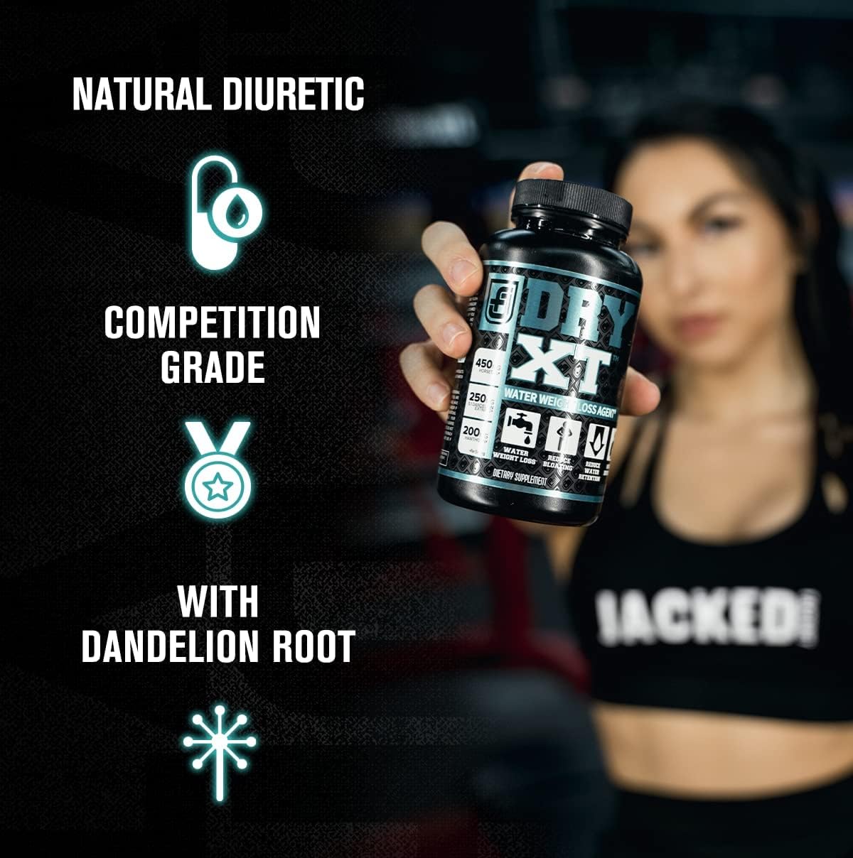 Burn-XT Thermogenic Fat Burner - Weight Loss Supplement & Appetite Suppressant - 60 Capsules & Dry-XT Water Weight Loss Diuretic Pills - Natural Supplement for Reducing Water Retention - 60 Capsules : Health & Household