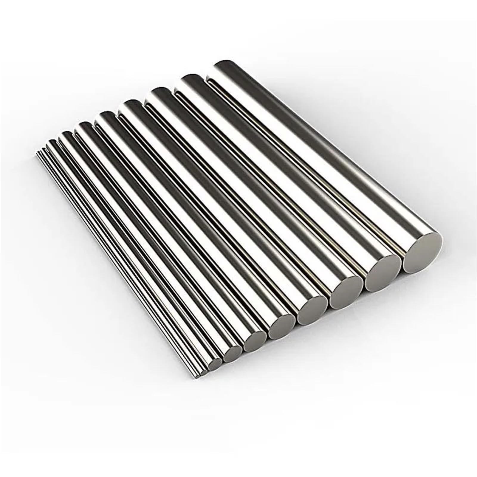 304 Stainless Steel Rod Diameter 24mm 25mm 26mm 28mm 30mm 35mm Linear Shaft Metric Round Rod Ground Rod 100mm Long(24mm)