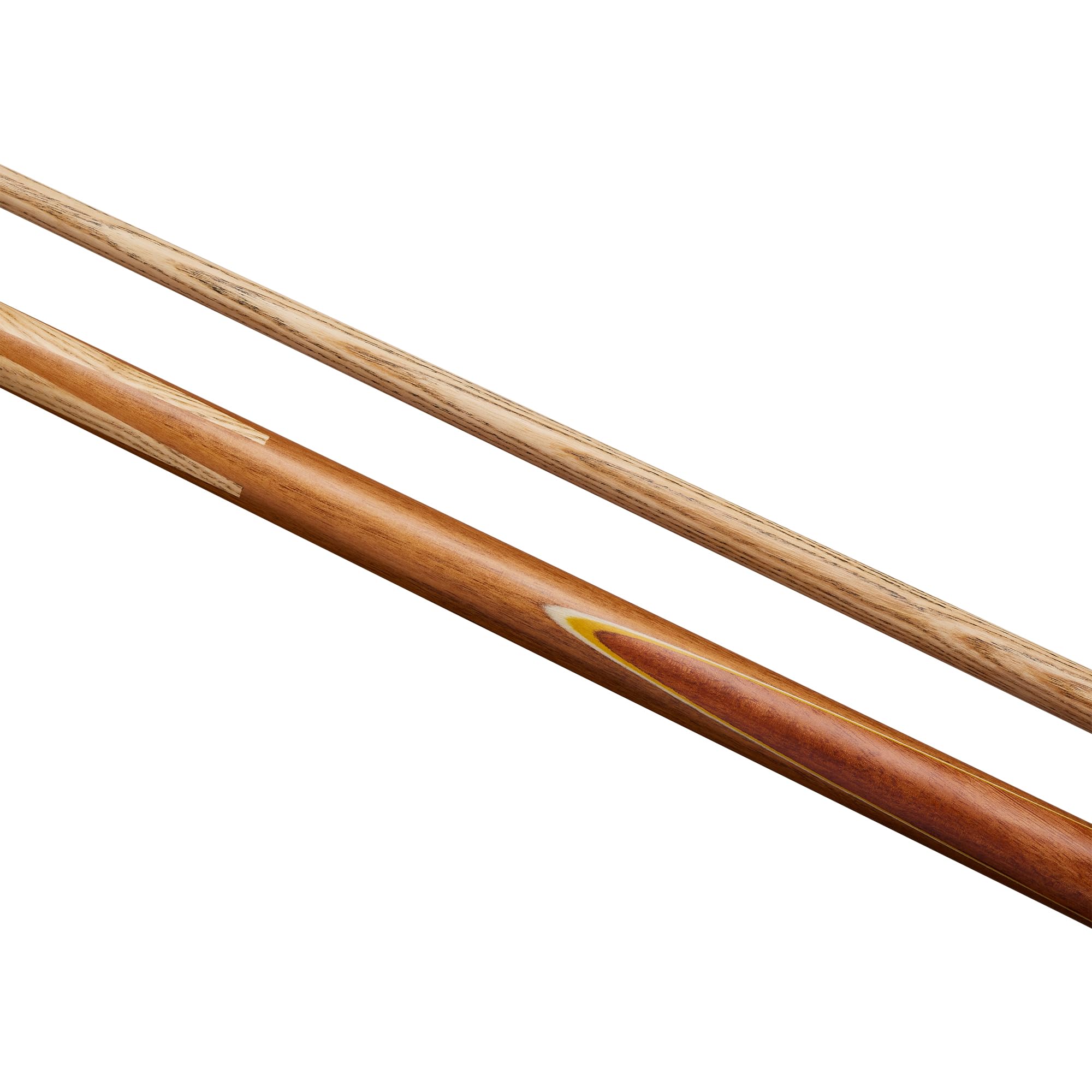 PowerGlide Target Queue de Billard ou Snooker Unisexe, Marron, Jaune, Full Size 57"