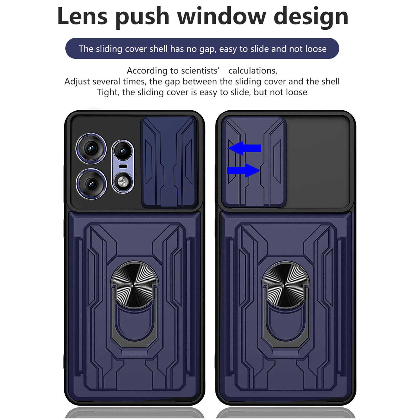 KZIOACSH Case for Motorola Edge 50 PRO 5G - Image 4