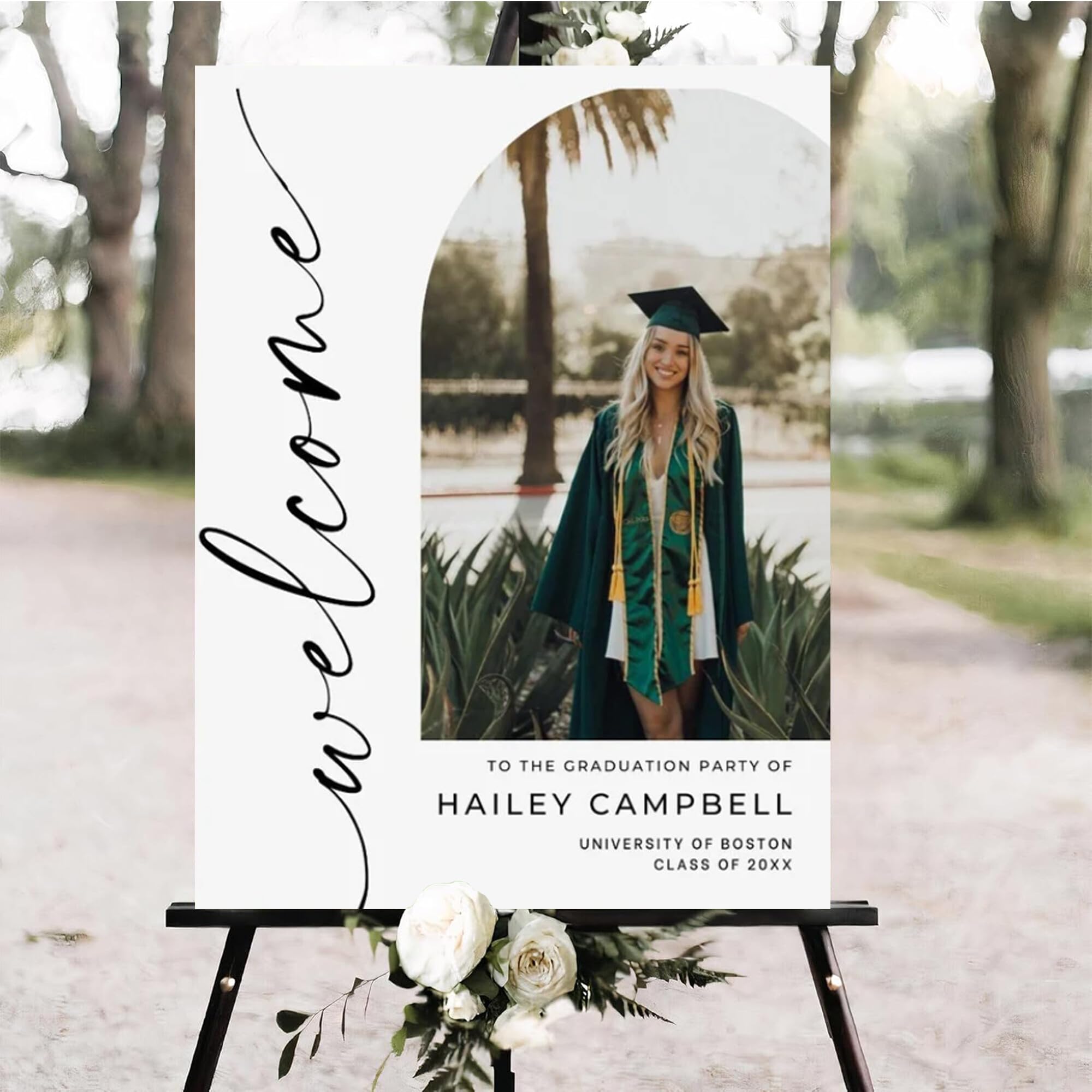 Graduation Party Yard Sign Class of 2026, Graduation Welcome Sign, 2026 Graduation Decorations, Graduate Senior Sign, College Graduation, Graduation