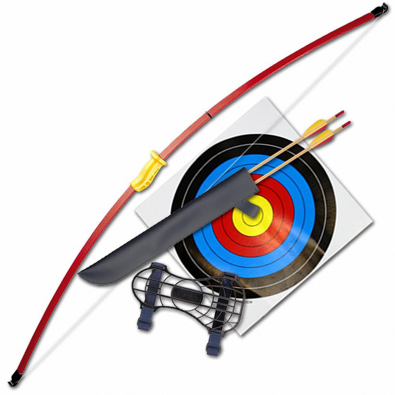 BSW - BogenSportWelt Drake Kidsbow - 36-51 Zoll - 10-15 lbs - Kinderbogenset ab 5 Jahre, ab 7 Jahre, ab 8 Jahre, Sport mit Pfeil und Bogen