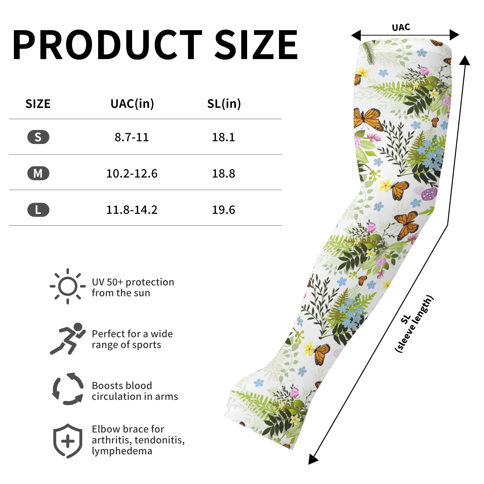 FISHEAL Mangas de jardinería con protección solar, para mujeres y hombres, protección UV UPF 50+, mangas de brazo con agujeros para los pulgares, agricultura, pesca al aire libre