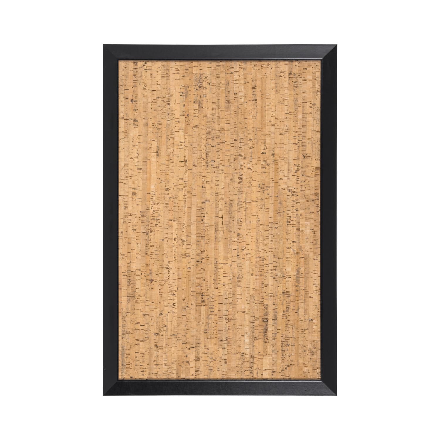 Bi-Office Kamashi - Tablón corcho natural, 90 x 60 cm, color negro