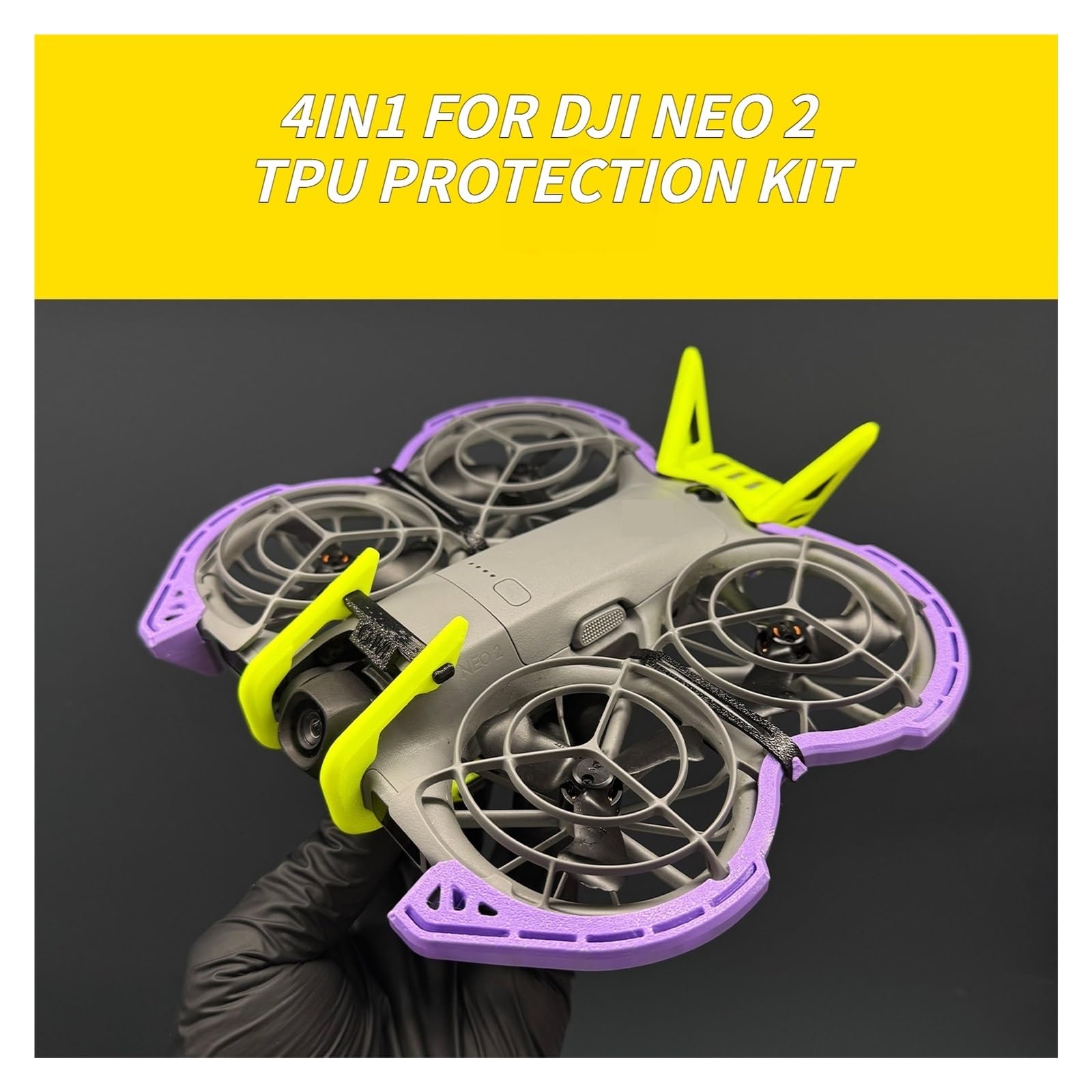 Kompatibel For DJI, 4in1 TPU Neo2
