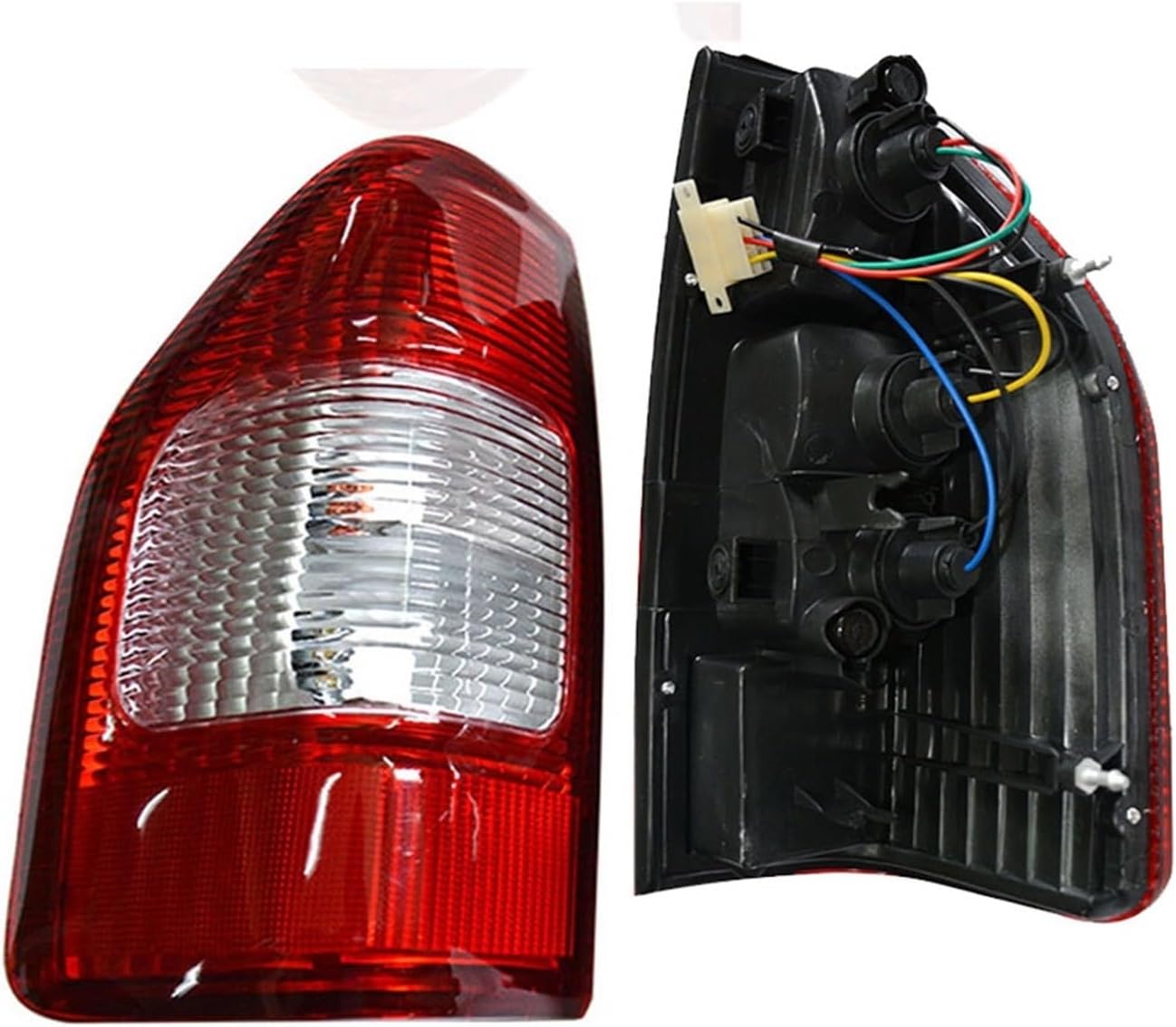Car LED Light Taillights Compatible with Isuzu D-Max Dmax Pickup 2002 2003 Automobile Accessories Turn Signal Lamp Stop Brake Rear Lights(Left)