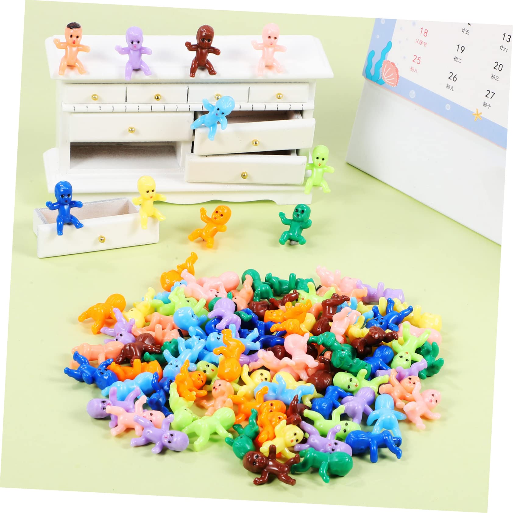 Amazon.co.jp: STAHAD 100 個 小さな 小さい 赤ちゃん プラスチック