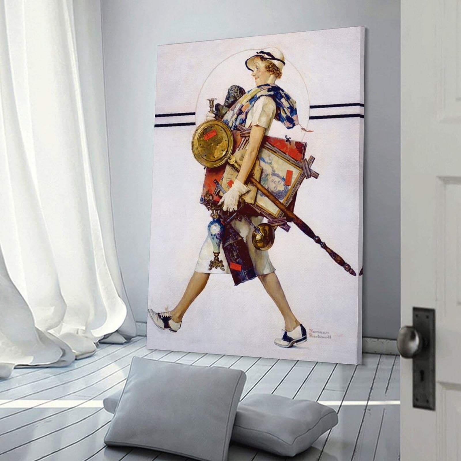 Amazon.co.jp: Norman Rockwell ノーマン・ロックウェル 絵画 ポスター