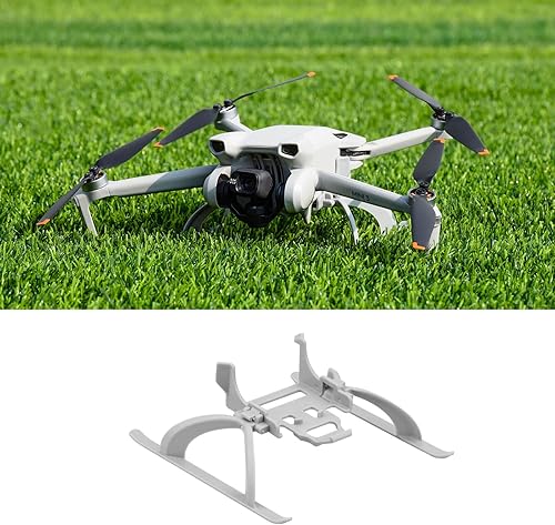 HeiyRC Equipo de aterrizaje para DJI Mini 3 ProMini 3, kit extendido de altura de pierna de extensión plegable para accesorios DJI Mini 3 Mini 3 Pro