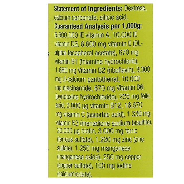 Foto 5 de 5 de Nekton Labs 201150, Multi-vitamin para Pájaros, 150 g