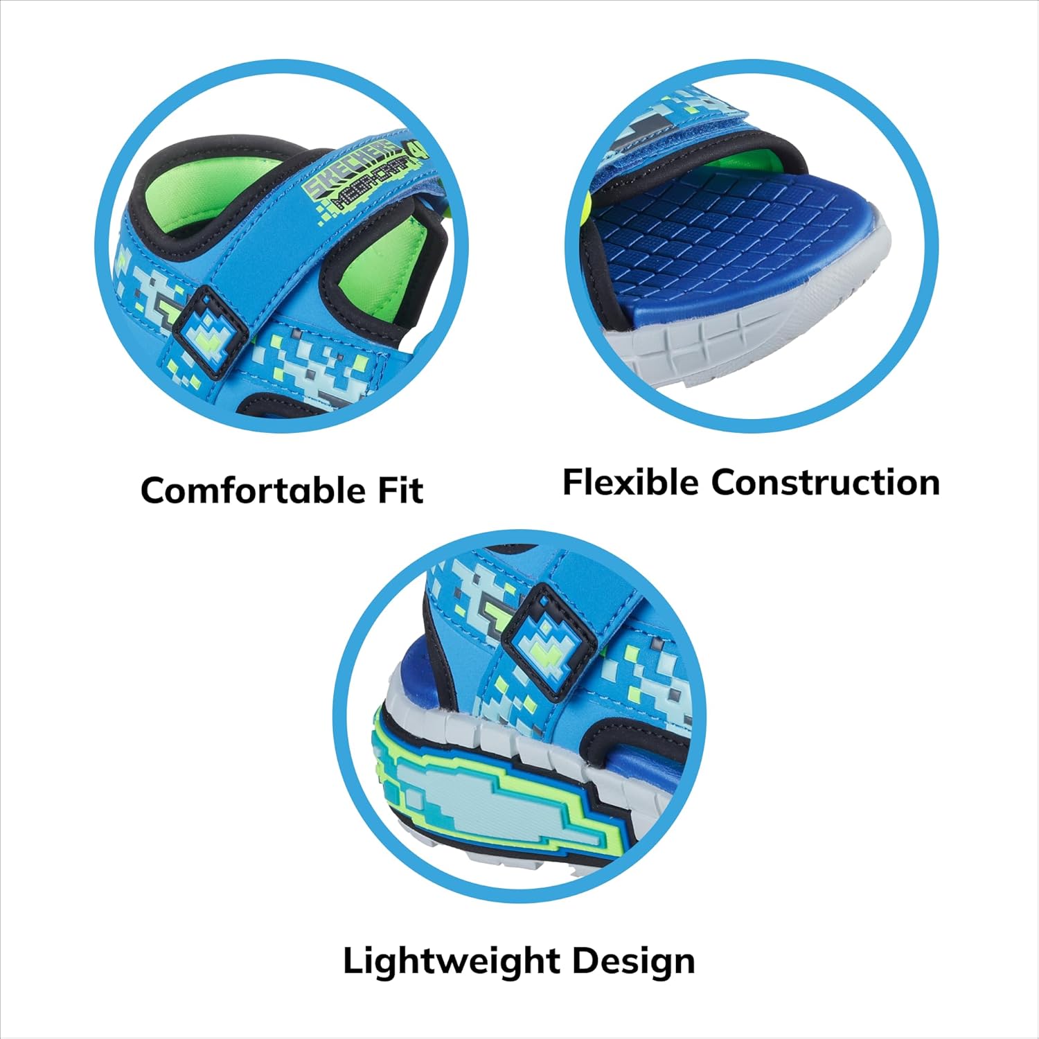 Skechers Boys' Mega-splash 4k