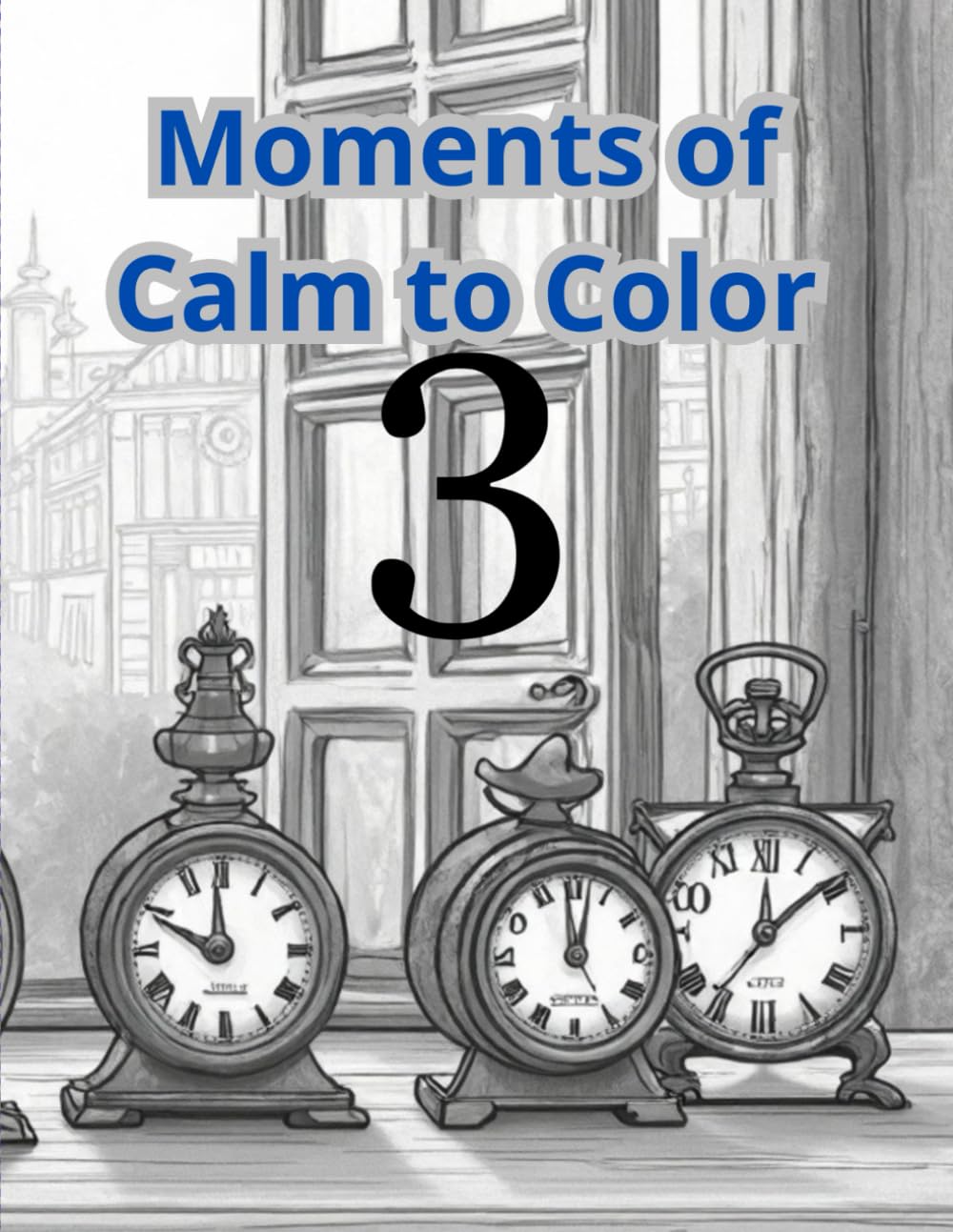 Moments of Calm to Color 3: Momentos de Calma para Colorir 3