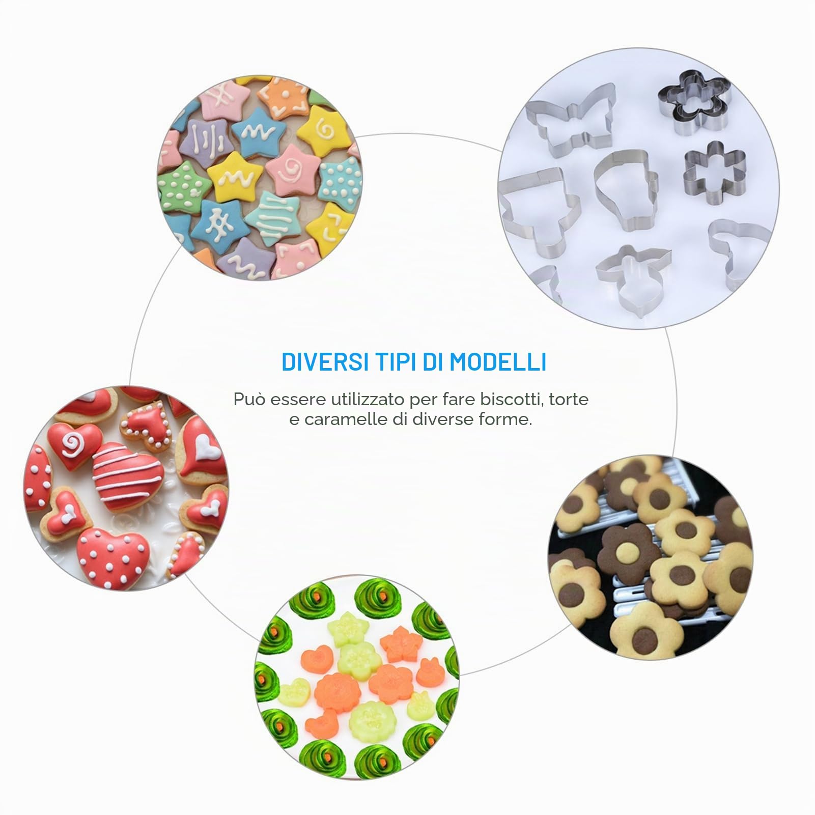 Qiilu 80 pezzi set Culinaria Scultura Peeling Strumenti Kit Per Frutta Verdura Trim Coltello Affettare Frutta Zucca Per Carvg Strumenti Scultura
