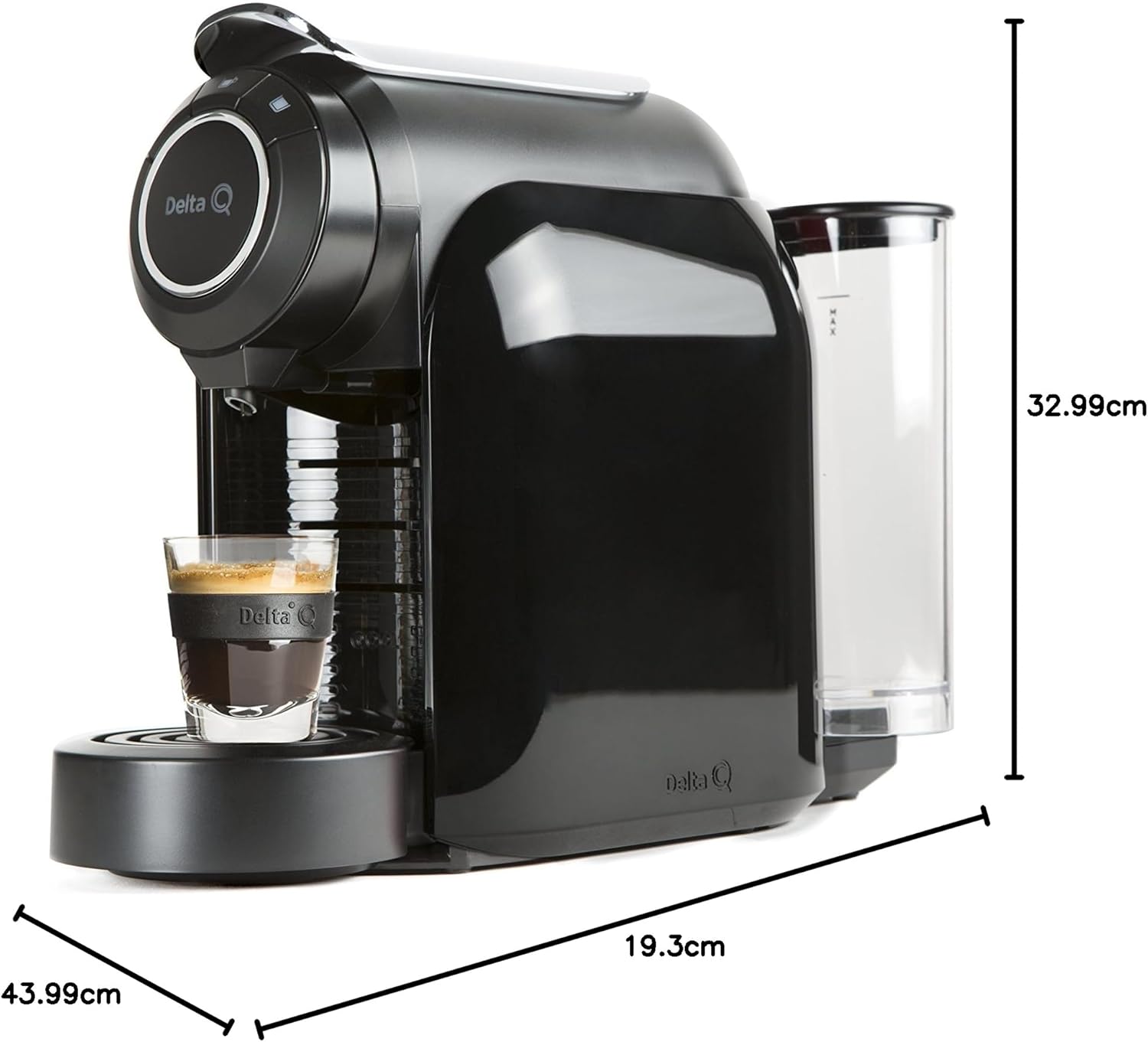 Delta Q 012870 qool Evolution macchina da caffè, 44 x 19,3 x 33 cm Delta Q 012870 qool Evolution macchina da caffè, 44 x 19,3 x 33 cm