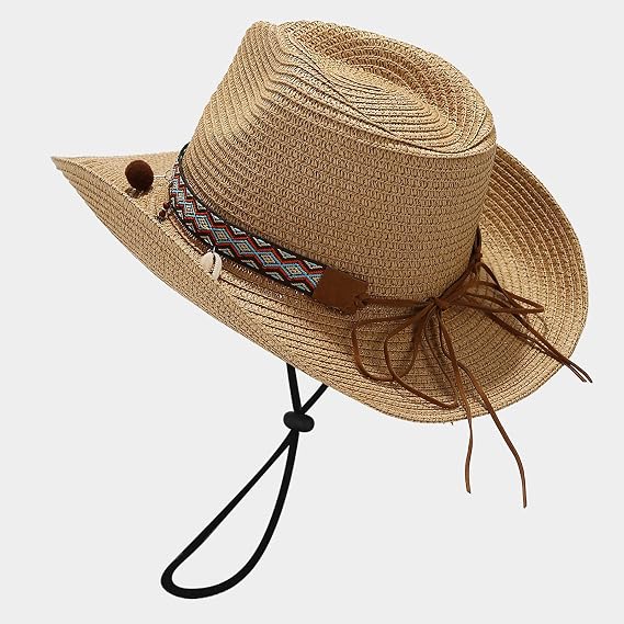 Cappello Paglia Da Sole Unisex – Antiuva Con Bordo Largo, Pieghevole, Perfetto Per Spiaggia, Giardinaggio E Viaggi - 3